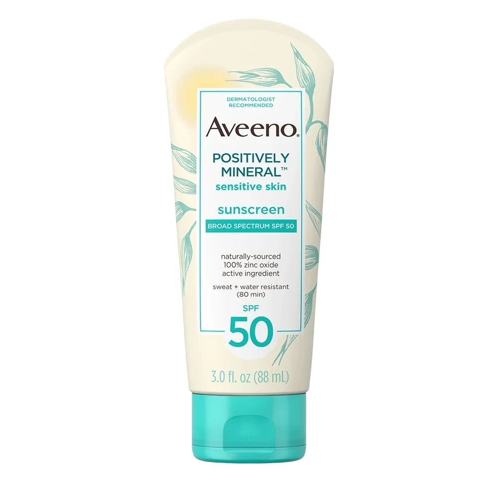 Aveeno Positively Mineral Sensitive Skin SPF 50 product image