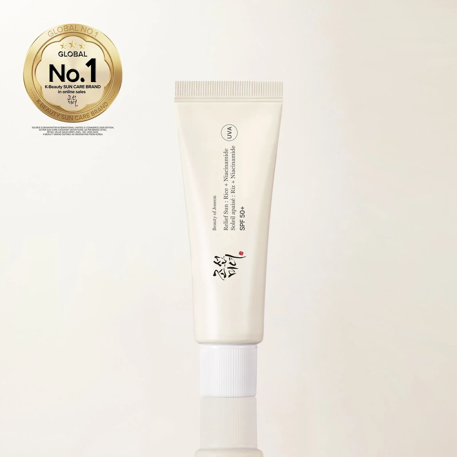 Beauty of Joseon Relief Sun: Rice + Probiotics SPF50+ product image