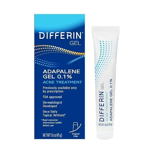 Differin Adapalene Gel 0.1% Acne Treatment product image