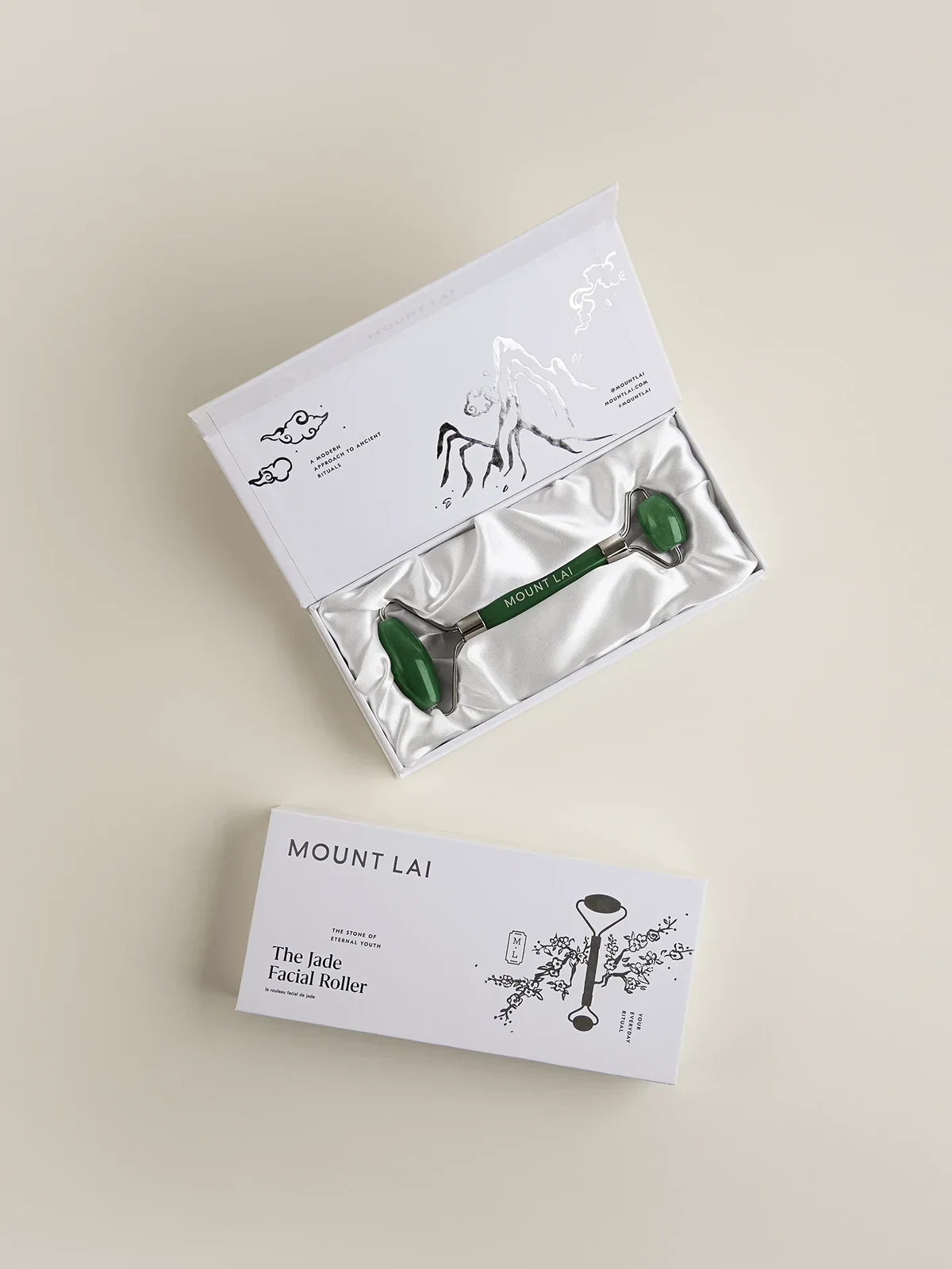 Mount Lai De-Puffing Jade Facial Roller product image