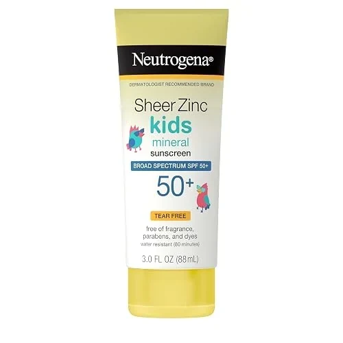 Neutrogena Sheer Zinc Mineral Sunscreen SPF 50 product image
