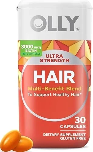Olly Ultra Strength Hair Softgels product image