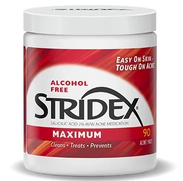 Stridex Medicated Acne Pads Maximum Strength product image